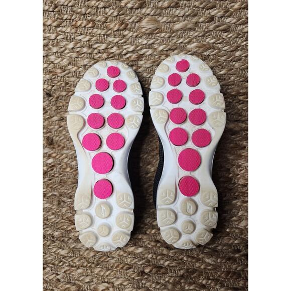 Skechers Go Walk 3 Women’s 10 Shoes Black Pink Slip On Comfort Walking Sneakers - Picture 12 of 12